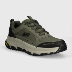 Skechers pantofi D'Lux Trekker barbati, culoarea verde