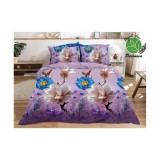 Cumpara ieftin Lenjerie de Pat Bumbac Satinat 3D cu 4 Piese- SIPRB-592