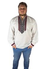 Ie barbati CPB3 alb/rosu , marimea S