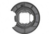Protectie stropire disc frana Bmw Seria 5 (E39), 01.1996-06.2004 Combi (Touring), Spate, Dreapta, metal