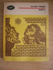 myh 411f - BPT 1283 ,1284 - Lucian Blaga - Teatru - 2 volume - ed 1987
