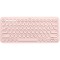 Tastatura Wireless Multi-Device K380, Roz, Bluetooth, Qwerty Layout, Compatibila Cu Windows, Mac, Chrome OS, Android, iOS, Apple Tv