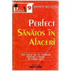 Andrew Melhuish - Perfect sanatos in afaceri - Tot ceea ce iti trebuie pentru a reusi de prima data - 115517