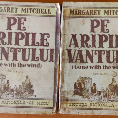 1941 Margaret Mitchell, Pe aripile vântului, 2 vol, Ed. Gh. Mecu ,Ed a III-a T9