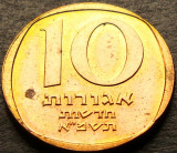 Cumpara ieftin Moneda 10 NEW AGOROT - ISRAEL, anul 1981 *cod 3250 - Monetaria Jerusalem, Europa