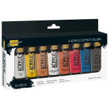 Cumpara ieftin Vopsea acrilică Solo Goya Effect Colors set 8 buc x 20 ml