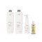 Set Simply BLOND Shot - intretinere par bond (sampon 1L + masca 1L + leave-in 150ml + ulei 100 ml)
