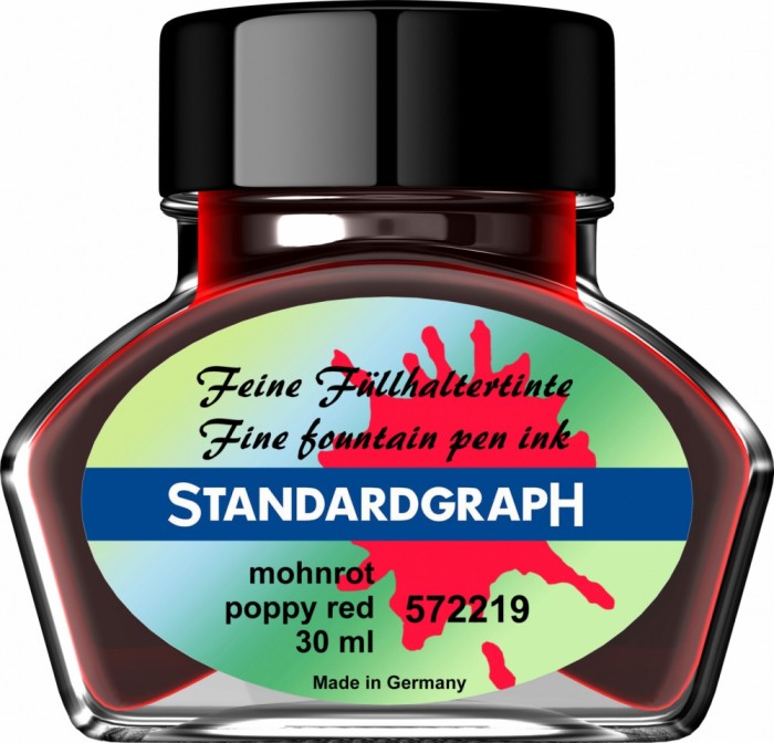 Cerneala Standardgraph rosu mac 30 ml