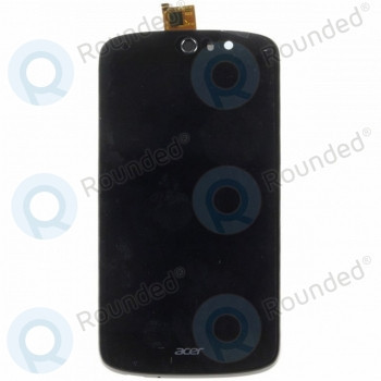 Capacul frontal al modulului de afișare Acer Liquid Z530+lcd+digitizer negru foto