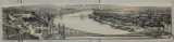 Panorama Budapesta, Ansicht von Budapest// carti postale extensibile, Necirculata, Printata