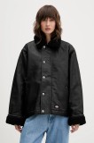 Dickies geacă culoarea negru, de tranziție, oversize, DK0A87OM