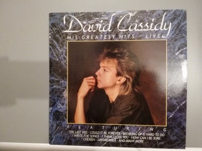 David Cassidy &amp;ndash; His Greatest Hits &amp;ndash; 2LP (1986/RCA/RFG) - Vinil/Vinyl/ca Nou (M-) foto