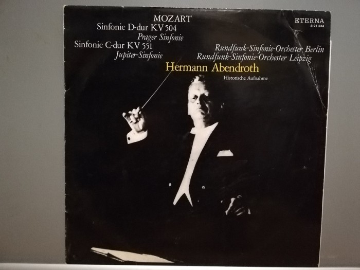 Mozart &ndash; Symphony D-dur KV504/C-dur KV551 (1976/Eterna/RDG) - VINIL/Vinyl