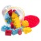 Set Cărămizi Constructie, Super Bloks, 48 Piese, Multicolor, Găleată Depozitare