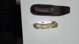 Briceag vintage bronz si os
