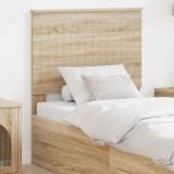 vidaXL Tăblie cap cu headboard Stejar Sonoma 80 cm Lemn compozit 887816