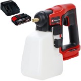 Einhell GE-WS 18/10 Li PXC + Starter Kit - Pulverizator 1.3 bar 1 l + Set 1 acumulator si incarcator Li-Ion 18 V 2.5 Ah