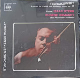 Disc vinil, LP. Konzert F&uuml;r Violine Und Orchester D-dur, Op. 35-Tschaikowsky, Isaac Stern, Eugene Ormandy, Das, Rock and Roll