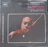 Disc vinil, LP. Konzert F&uuml;r Violine Und Orchester D-dur, Op. 35-Tschaikowsky, Isaac Stern, Eugene Ormandy,-242398, CBS