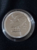 Sf&acirc;nta Elena 2024 - Bufnița Atena - 1 OZ &ndash; O monedă de argint, Australia si Oceania