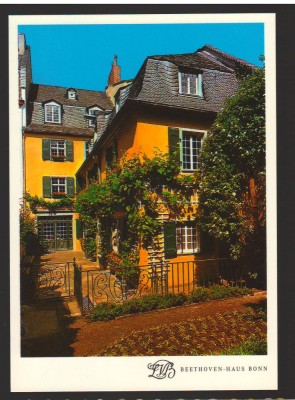 CPIB 21778 - CARTE POSTALA - BEETHOVEN - HOUSE BONN, NECIRCULATA foto