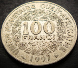 Cumpara ieftin Moneda exotica 100 FRANCI - AFRICA de VEST, anul 1997 * cod 3881 A