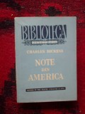 E0c Note din America - Charles Dickens