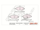 Dr!ve+ DP1010.10.0925 set placute frana disc