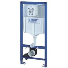 Cadru cu rezervor WC incastrat Grohe Rapid SL GD2, vas wc suspendat, 38528001