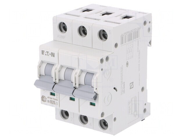 &Icirc;ntrerupător de Supracurent 25A 3 Poli 230/400V 6kA
