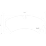 Brembo set placute frana, frana disc Prime Line