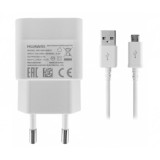 Incarcator Retea cu cablu MicroUSB Huawei HW-050100E01, 1A, 1 X USB, Alb, Original Bulk