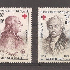 Franta 1959 - Crucea Rosie, MNH