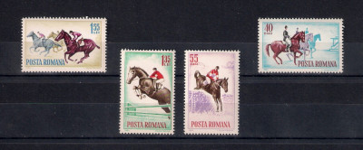 ROMANIA 1964 - HIPISM, MNH - LP 583 foto