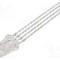 Dioda LED 5mm, RGB, convex, 2.1...2.6/3.1...3.6/3.1...3.6V, OPTOSUPPLY - OSTAPA5201A