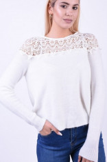 Bluza eleganta White Snow foto