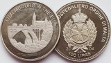 2618 Ordinul din Malta 100 Liras 2004 Luxembourg in the EU UNC