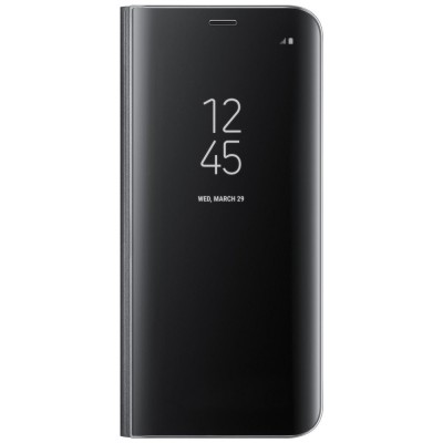 Husa SAMSUNG Galaxy A50 / A50s / A30s - Flip Wallet Clear (Negru) foto