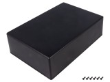 Carcasă universală ABS neagră 150x221x63mm