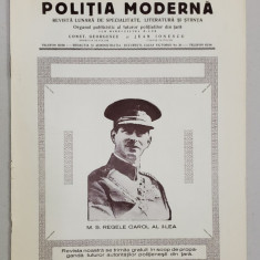 POLITIA MODERNA , REVISTA LUNARA DE SPECIALITATE , LITERATURA SI STIINTA , ANUL V , NR. 51- 52 , MAI - IUNIE , 1930