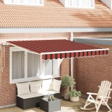 Cortina Retractabilă 300 x 250 cm portocaliu și maro