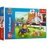 PUZZLE TREFL 30 PATRULA CATELUSILOR CATEI IN ACTIUNE SuperHeroes ToysZone