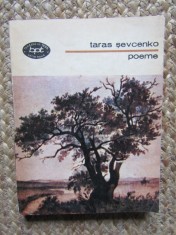Taras Sevcenko - Poeme, Minerva, Biblioteca pentru Toti, Poezie, Literatura Ucraineana, Limba Romana