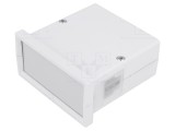 Carcasă panou ABS gri 72x72x36mm cu răsucire