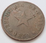 Chile , 1 Centavo 1851