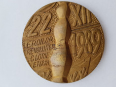 Medalie Eroilor Revolu?iei Glorie Eterna 22 XII 1989 foto