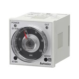 Releu temporizator multifunctional 0,05 secunde, 100 ore, 100, 240V AC 24, 240V DC, pentru automatizari si tablouri electrice (Autonics AT8N)