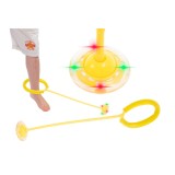 Coarda moderna cu iluminare LED pentru copii, galben
