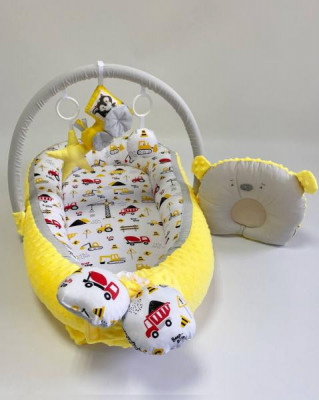 Babynest Plush MyKids 0119 Cars Yellow GreatGoods Plaything foto