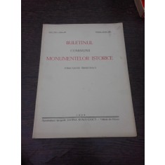 Buletinul Comisiunii Monumentelor istorice, ianuarie martie 1929